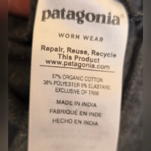 Patagonia Flying Fish Ahnya Full-Zip Hoodie Grey Size Medium 39560 FA18 - Picture 9 of 11